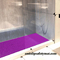 पीवीसी खोखले ट्यूबलर कुशन बाथरूम विरोधी पर्ची मंजिल चटाई बुजुर्ग 1.2CM के लिए